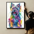 thumbnail image 6 of Cairn Terrier Dog Canvas Wall Art Prints,Watercolor Dog Art Canvas Painting Poster,Pet Canvas Painting Puppy Artwork 8x12 inches, 6 of 6