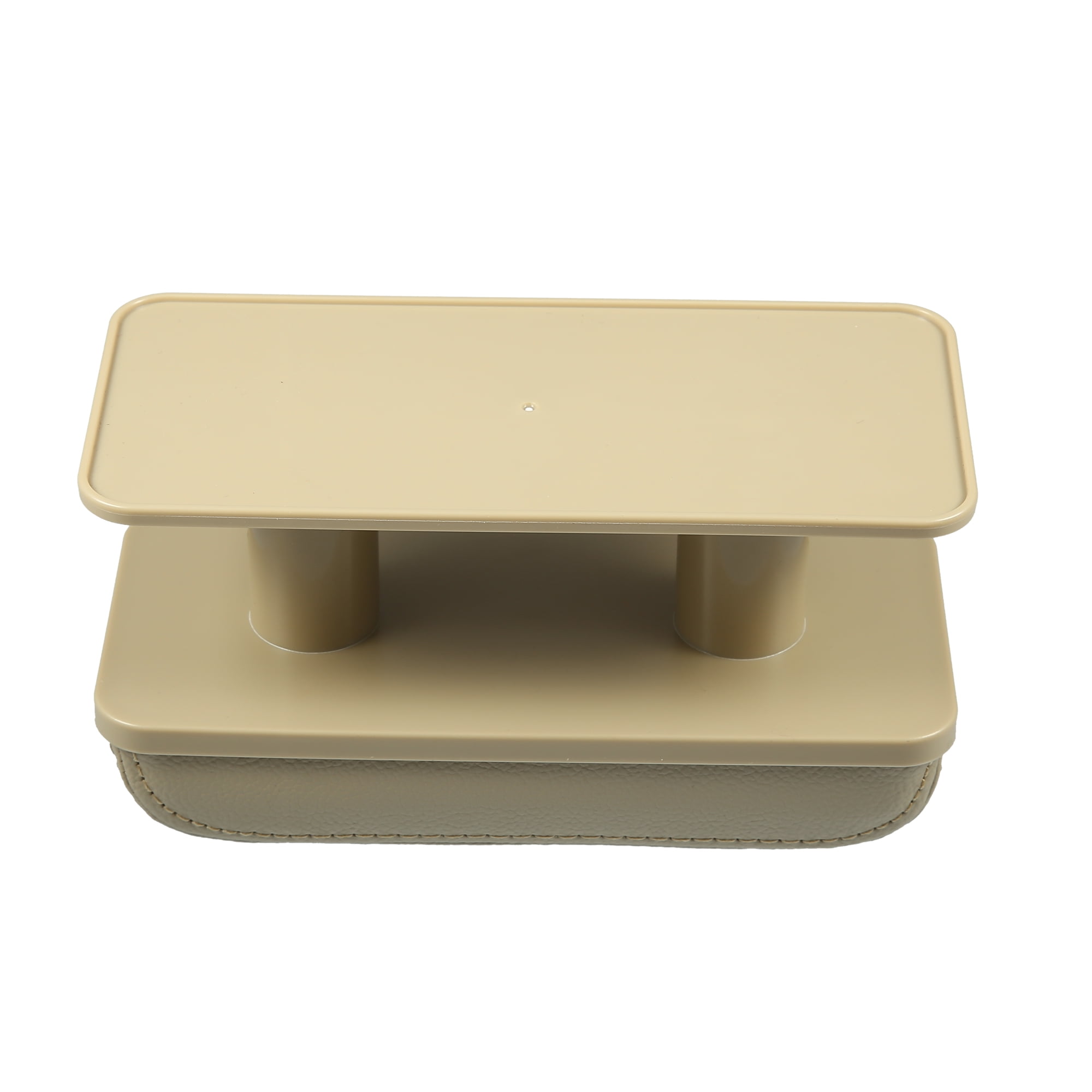 Unique Bargains Universal Car Armrest Adjustable Height Left Elbow Support Pad Beige