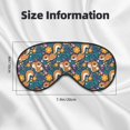 thumbnail image 5 of Fuzoiu Squirrel Garden Delight Print Sleep Masks,Eye Masks with Adjustable Strap for Sleeping,Night Eye Shade for Women Men,Eye Cover for Full Night's Sleep, Travel and Nap, 5 of 7