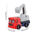 thumbnail image 5 of Gallickan Transforming Toys Car, Transport Vehicle Carrier Truck, Transforms into Robot, Toys for 3 4 5 6 7 Years Old, Gifts Toys for Boys & Girls Aged 4-6, B, 5 of 5