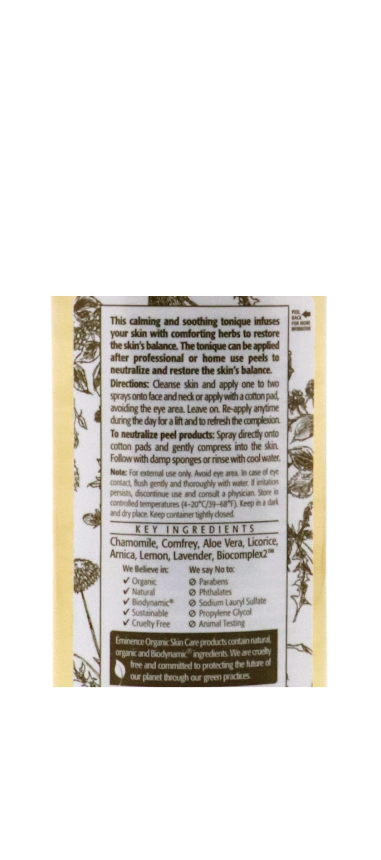 Eminence Soothing Chamomile Tonique Liquid, 4.2 oz