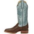 thumbnail image 3 of Justin Boots  Womens Ralston Smooth Ostrich Square Toe   Casual Boots   Mid Calf Low Heel 1-2", 3 of 5