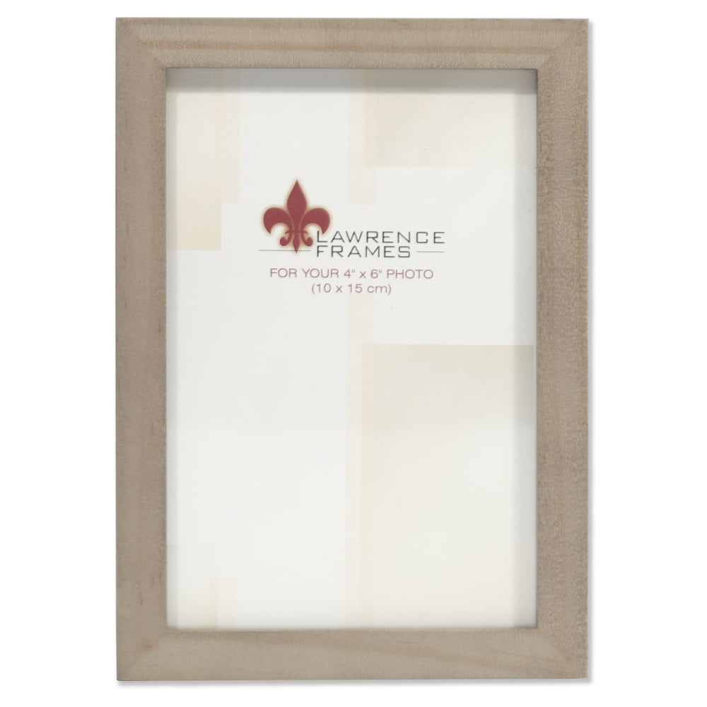 4x6 Gray Wood Picture Frame Gallery Collection