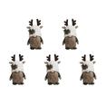 thumbnail image 2 of Elfo Navideño Ventana Sombrero Asta Punto Regalos Nuevo () Blanco, 2 of 5