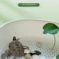 thumbnail image 5 of Square turtle feeding tank double-layer turtle toilet separated tabletop, 5 of 5