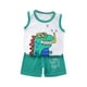 thumbnail image 1 of Odeerbi 3M-6Y Niños Outfits de Verano Dinosaurio Algodón Tank Tops Shorts Conjunto de Dos Piezas Sin Mangas Conjunto de Pantalones Cortos de Cintura Elástica Superior, 1 of 3