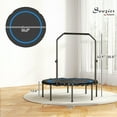 thumbnail image 7 of Barara King 45" Backyard Trampoline with Adjustable Handle Bar, Trampoline for Adults, Indoor, Outdoor, Blue, 7 of 7