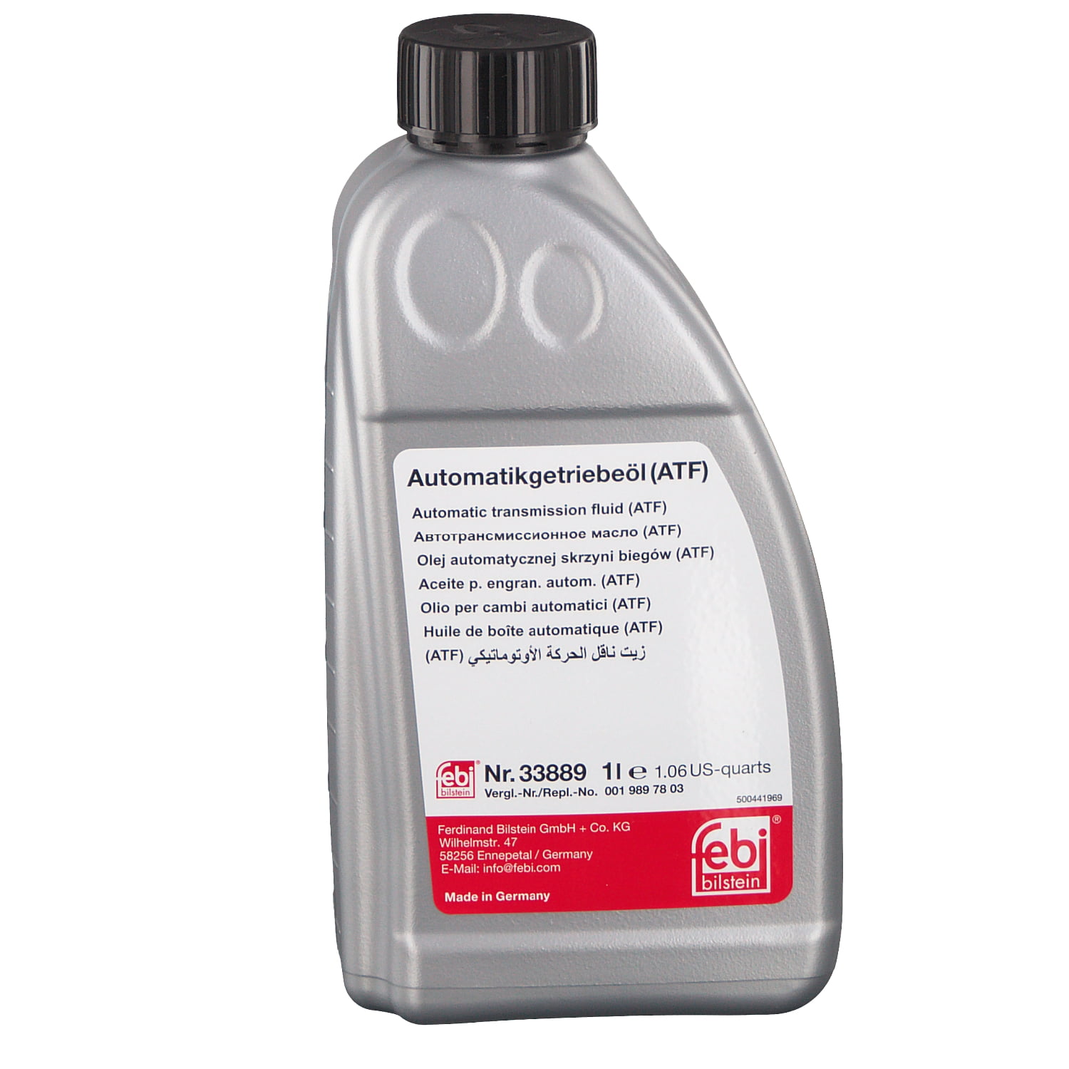 Febi 33889 Automatic Transmission Fluid (ATF) - Walmart.com