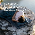 thumbnail image 4 of Naturehike, Collapsible Foam Sleeping Mat, Widened Egg Nest Folding Moisture Barrier Sleeping Pad, Ultralight Foam Backpacking Mat for Hiking, Thickened Camping Mat, IXPE High Resilience Material, 4 of 20
