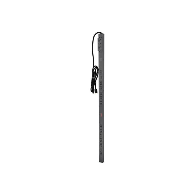 APC Basic Rack PDU Zero U - Unité de distribution d'Alimentation (Montable sur Grille) - AC 200/208 V - 4992 VA - Entrée : NEMA L6-30 - Connecteurs de Sortie : 24 (Power IEC 60320 C13, IEC 60320 C19) - 0U - Noir - pour P/N : SMX1000C, SMX1500RM2UC, SMX1500RM2UCNC, SMX
