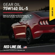 Red Line 57914 75W140 GL-5 Synthetic Gear Oil for Hypoid Limited Slip Differentials - 1 Quart
