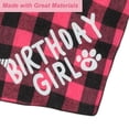 thumbnail image 7 of Unique Bargains Cat Birthday Decorations Cat Birthday Hat Bandana Number Cat Birthday Outfit Cat Party Outfit for Cats Kitten Birthday Decorations Rose Red Pink, 7 of 7