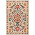 thumbnail image 2 of Well Woven Apollo Flatwoven Suzani Vintage Floral Beige Multi 3'3" x 5' Area Rug, 2 of 7