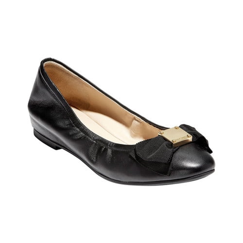 Cole Haan - Women's Cole Haan Tali Soft Bow Ballet Flat - Walmart.com ...