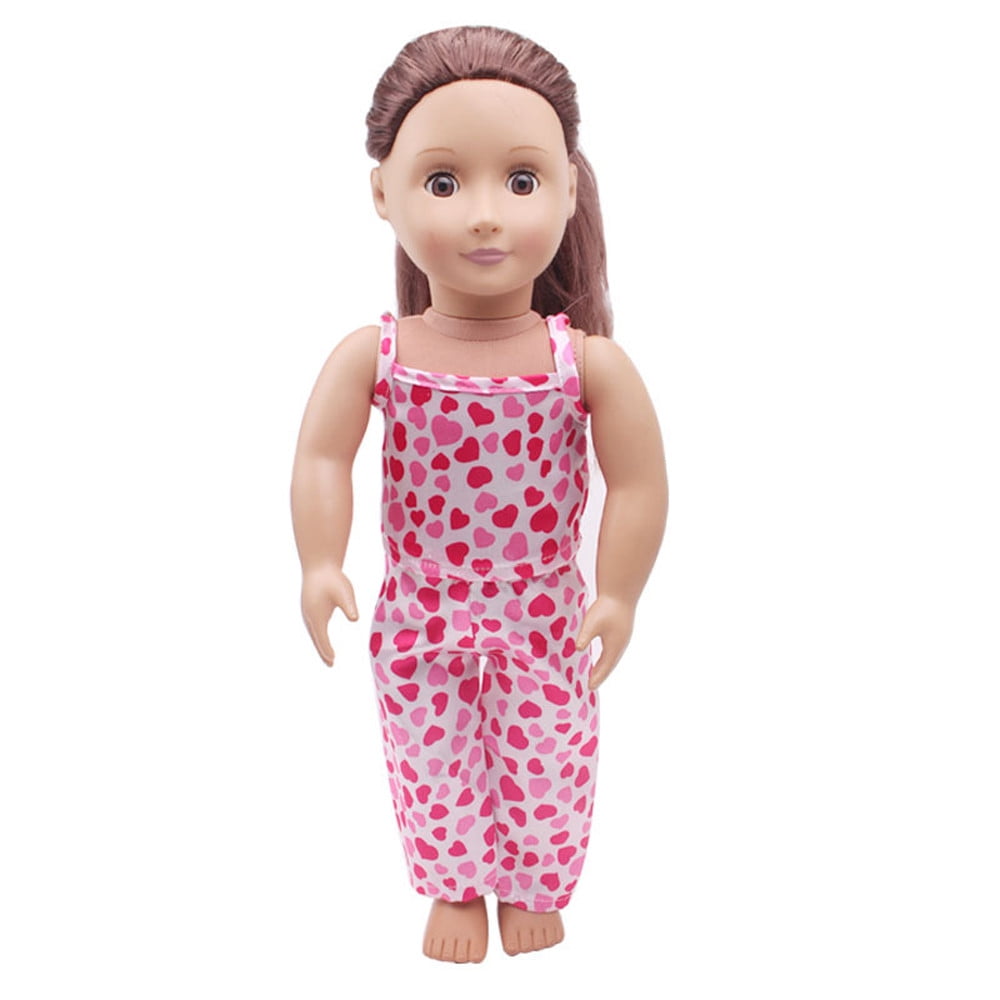 Nomeni 5pcs Clothes Shoes for 18inch American Girl Our Generation Dolls