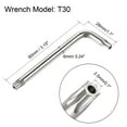 thumbnail image 3 of Tornillo de Seguridad Torx Uxcell M6x40mm con Llave T30 20Pack, 3 of 5