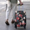 thumbnail image 3 of Pioneer Flower Floral Print Pattern Luggage Cover Fashion Suitcase Cover Baggage Covers Fit 25-28 Inch Luggage (Go Travel), 3 of 5