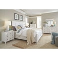 thumbnail image 4 of Magnussen Heron Cove Relaxed Traditional Soft White 3 Drawer Nightstand, 4 of 6