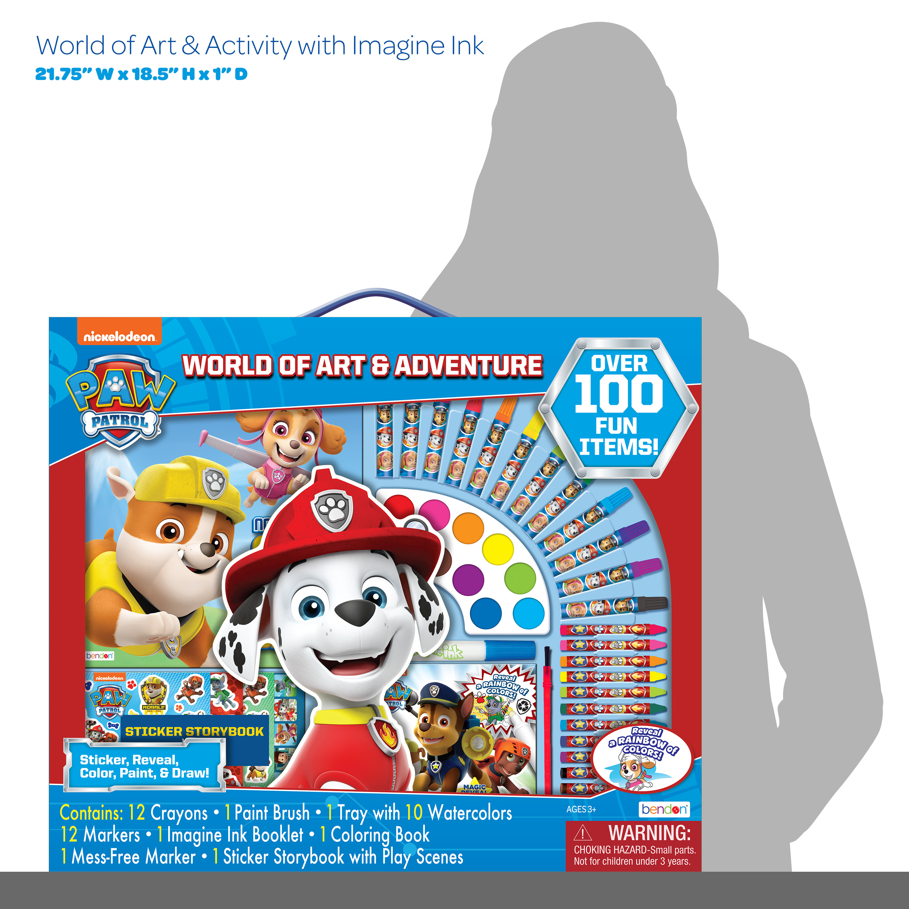 PAW Patrol World Of Art & Activity Kit with an Imagine Ink Book - image 8 of 8