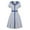 Blue 283, variant on Henpk Summer Dresses for Women Striped T Shirt Dress Casual Midi Dress Short Sleeve Sundress with Pockets Fashion Summer V-Neck Solid Short Sleeve Dress Casual Mini Dress Blue L