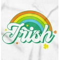 thumbnail image 2 of St Patricks Day Irish Rainbow Clover Women Crewneck Sweatshirt Brisco Brands X, 2 of 6