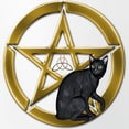 thumbnail image 2 of CafePress - Pentacle Triquetra Black Cat - Pint Glass, Drinking Glass, 16 oz. CafePress, 2 of 4