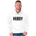 thumbnail image 4 of Hubby Wifey Cute Matching Couple Set Hoodie Hooded Sweatshirt Men Brisco Brands L, 4 of 7