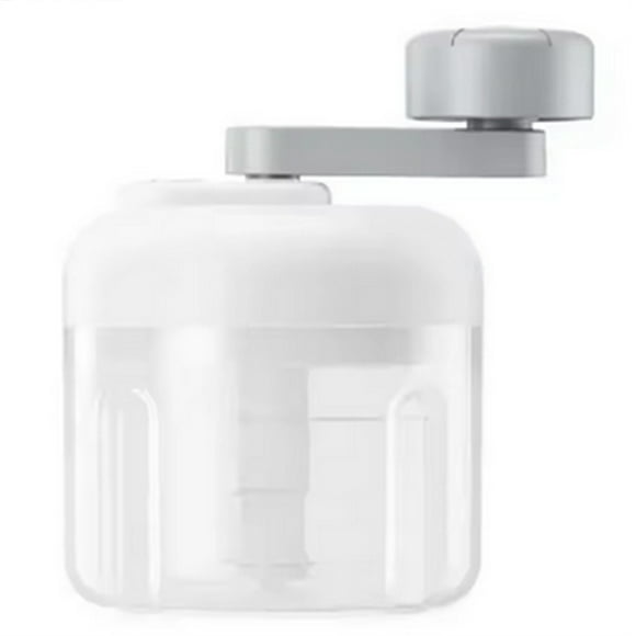 Cortadora de Verduras Multifuncional, Procesador de Alimentos Pequeño, Picadora de Alimentos con Manivela, Herramienta para Picar , Utensilios de Cocina, 250 Ml.