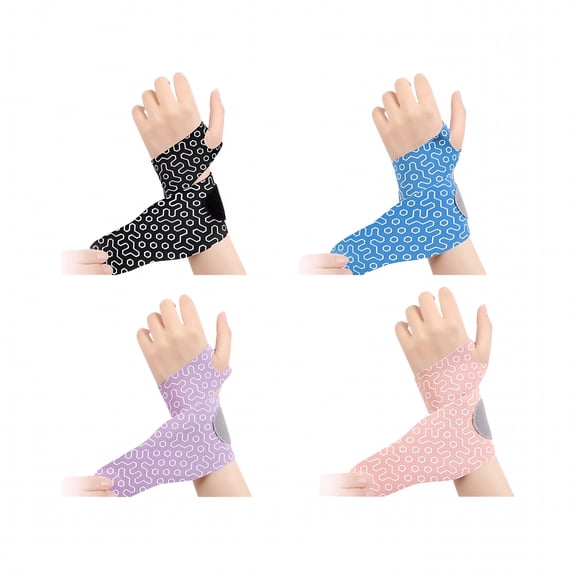 BESTSKY Sports Wristband-Ultra-Thin-Carpal Tunnel Support-Pain Relief-Arthritis Tendonitis Wrist Brace-Right and Left Hand-Compression Elastic Wrist Wraps