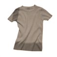 thumbnail image 2 of JANDEL Women's Korean Style Fashion O Neck Solid Short Sleeve Knitted Sexy Slim Pullover T-Shirt, Coffee, One Size, 2 of 9