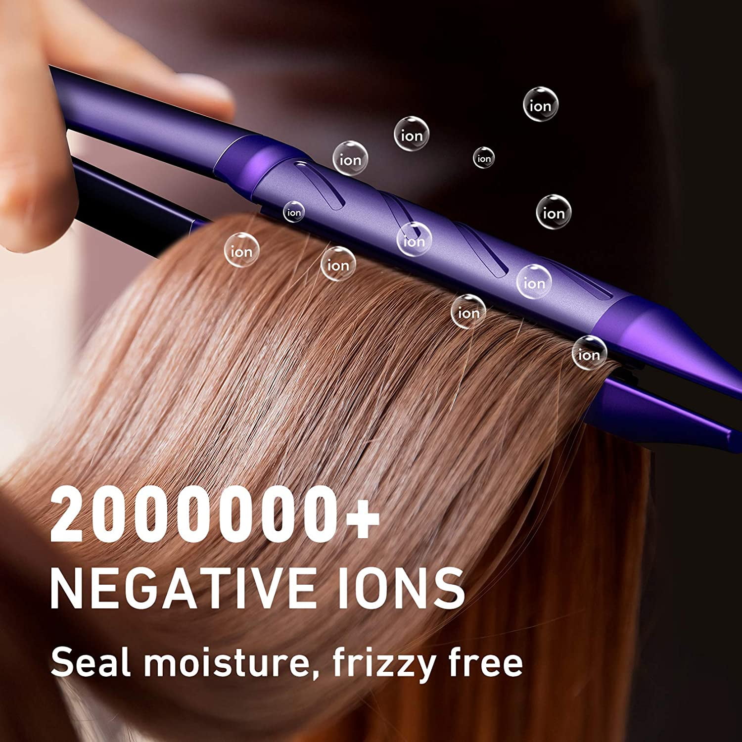 ELLESYE Hair Straightener And Curler In Ceramic,15S Superfast Heat Up