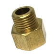 thumbnail image 2 of 1/4 "macho x 1/4" hembra espesar rosca de latón adaptador conector tubería x kusrkot Adaptador de rosca de latón, 2 of 8