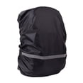thumbnail image 3 of Soidarity Chubasquero ligero reflectante de alta calificación, impermeable, Poncho de lluvia, bolso de hombro ultraligero, impermeable Mochilas de mochilero negro METRO Soidarity JJ22863-12, 3 of 6