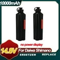 thumbnail image 1 of 2pack 10000mAh Display Sea Fishing Electric Reel Battery Power Electric Fishing Reel Battery For SHIMANO And DAIWA Droplet Wheel, 1 of 9
