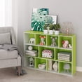 thumbnail image 2 of Estantería Furinno 11107WH-GR 7 reversible, 11 cubos, blanco y verde, 2 of 5