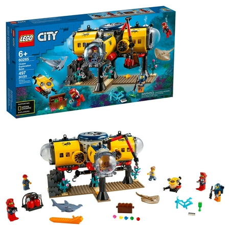 UPC: 0673419319331 | LEGO City Ocean Exploration Base 60265  Building Toy for Kids Ages 6+ (497 Pieces)
