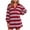 Red, variant on Ovbmpzd Light Blue Fall Fashion Dresses for Women Mini Striped Resort Shirt Dresses Fitted Casual V Neck Dresses,XXL