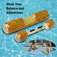thumbnail image 1 of Bouée de Piscine Gonflable, (2 Pack) Grande Bouée de Piscine Canot Siège Flottant Jouets de Rangée, 1 of 1