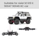 thumbnail image 2 of Eje de coche de oruga RC perfke CNC de aleación de aluminio para Axial 90046 1/10, 2 of 9