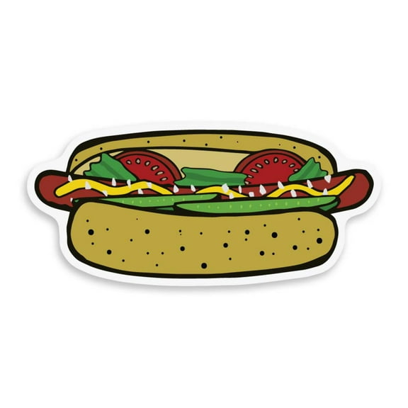 Chicago Hot Dog Sticker