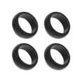 thumbnail image 3 of Shisuyan Finger Rings Black 4Set 1X0.98X0.28In, 3 of 8