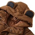 thumbnail image 4 of Hotiary Baby Boys Girls Winter Padded Jacket Toddler Hooded Bear Ears Long Sleeve Zipper Down Jacket Kids Warm Thicken Puffer Outerwear for 2-8 Years, 4 of 8