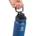thumbnail image 4 of Takeya Original Bouteille d'Eau en Acier Inoxydable à Isolation sous Vide, 18 Oz, Bleu Marine, 4 of 6