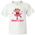 thumbnail image 3 of Inktastic Mimi's Girl Monkey Youth T-Shirt, 3 of 5