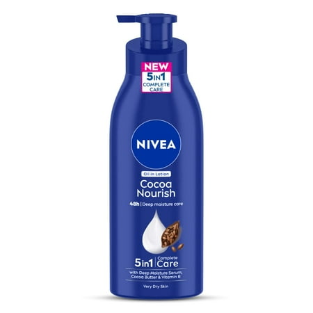 Nivea Body Lotion For Very Dry Skin, Cocoa Nourish,400 ml