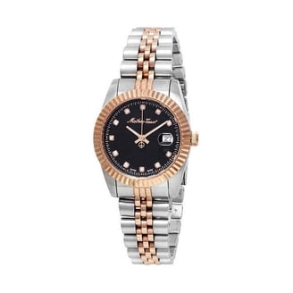 NWT Mathey-Tissot Mathey III Quartz Crystal Black Dial Ladies Watch Mathey-Tissot Mathy III Quartz Black Dial Ladies Watch  main image 2