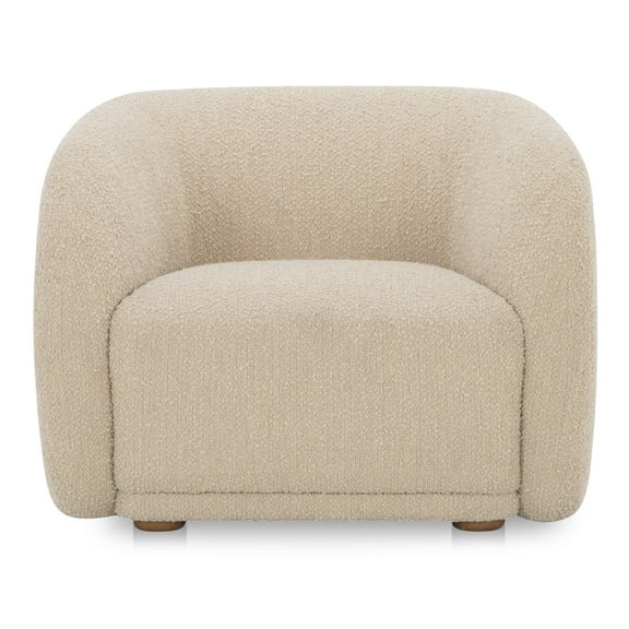 Moe's Home Collection Faye Occasional Chair Fabric Beige