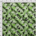 thumbnail image 4 of oneOone Polyester Spandex Green Fabric Abstract Fabric For Sewing Printed Craft Fabric By The Yard 56 Inch Wide, 4 of 5
