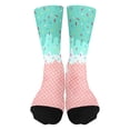thumbnail image 2 of Luvior Ice Cream Socks For Youth Teen Funny Sports Baseball Ice Cream Drip Baseball Sock Boys Kids Girls Athletic Crew Sock, 2 of 3