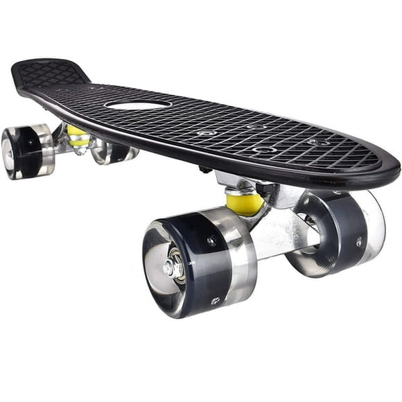 Patineta Con Luz Importacion Negro